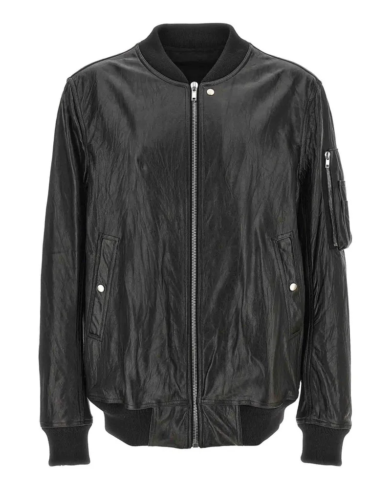Rick Owens Casualjacke - Schwarz Schwarz