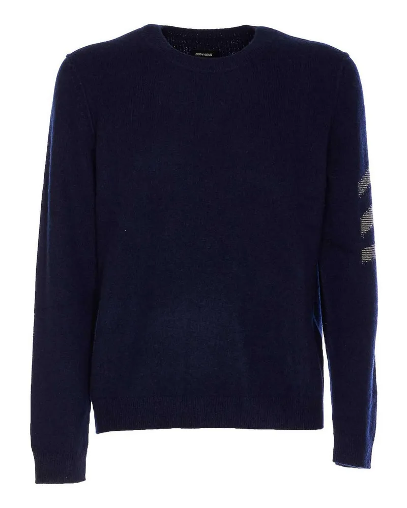 Zadig & Voltaire Rundhalspullover - Blau Blau