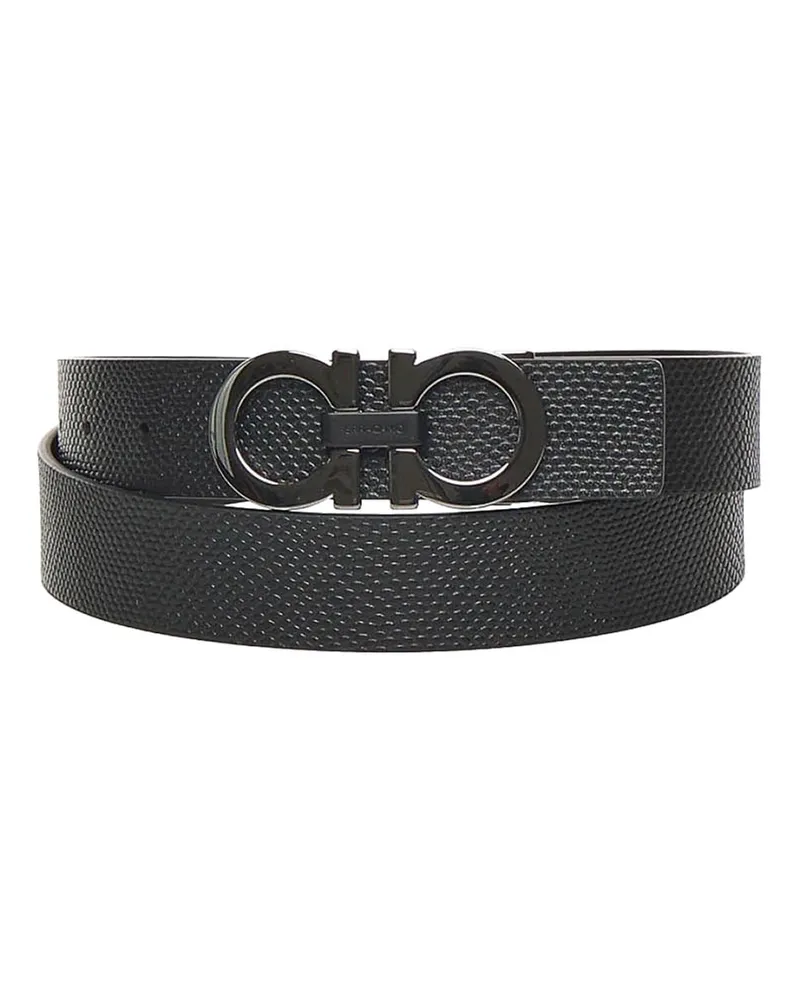 Ferragamo Gürtel - Schwarz Schwarz