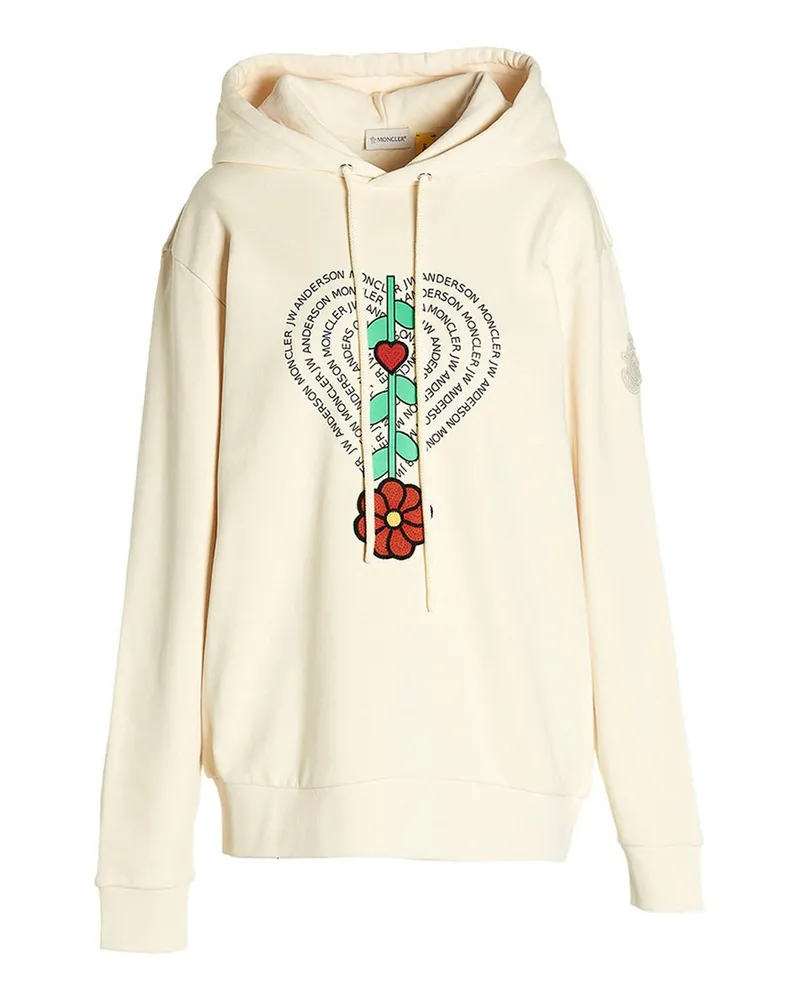 Moncler Sweatshirt - Weiß Weiß