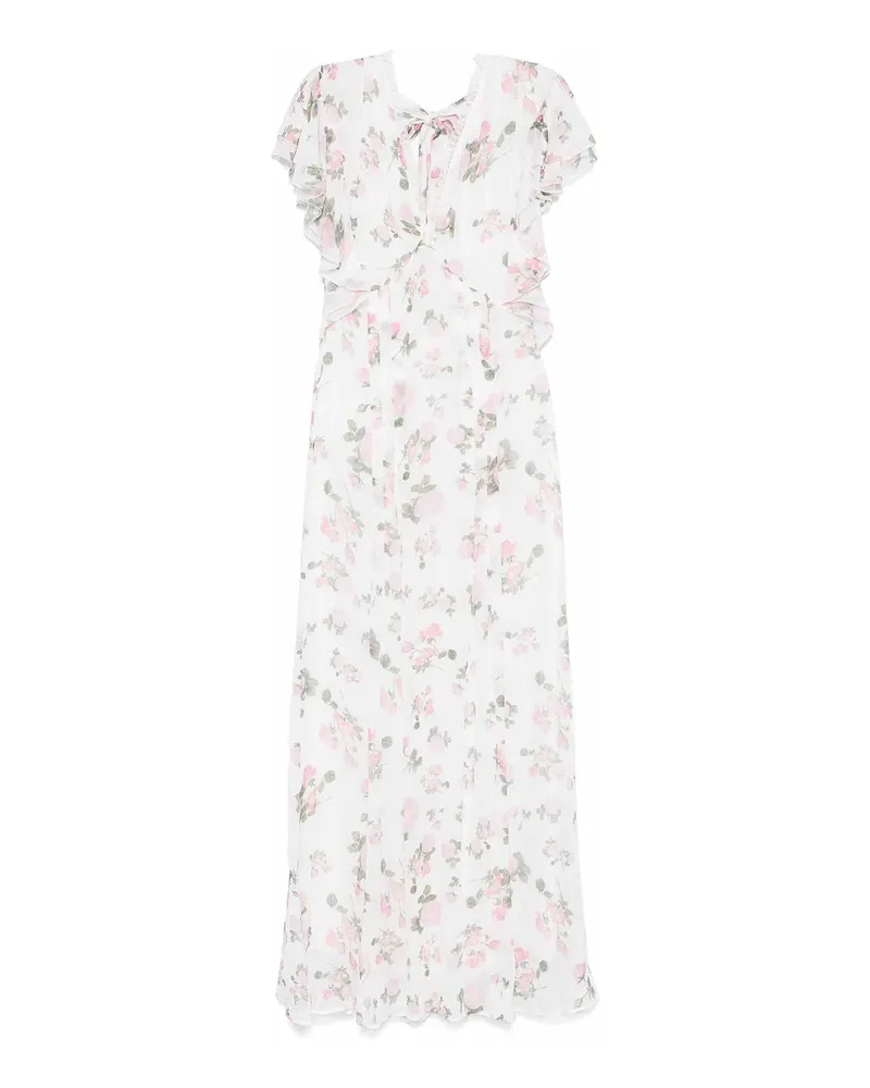 Ermanno Scervino Knielanges Kleid - Creme Creme