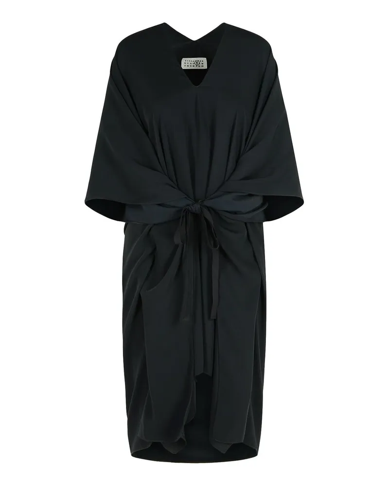 Maison Margiela Maxikleid - Schwarz Schwarz