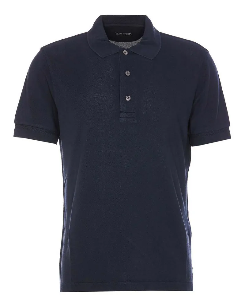 Tom Ford Poloshirt - Blau Blau