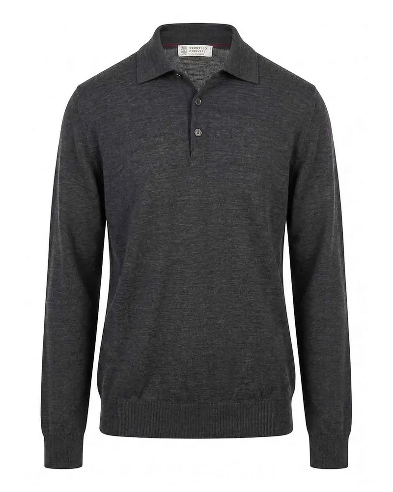Brunello Cucinelli Poloshirt - Schwarz Schwarz