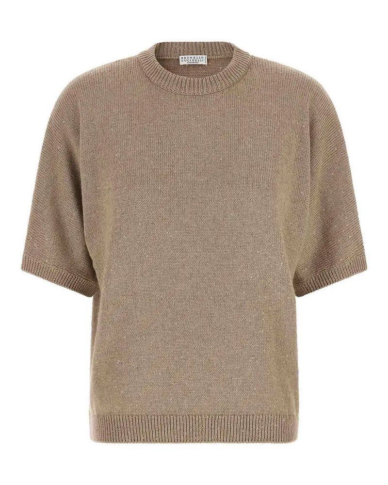 Brunello Cucinelli Rundhalspullover - Beige Beige