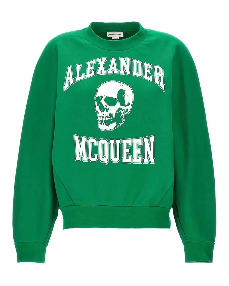 Alexander McQueen Sweatshirt - Grün Grün