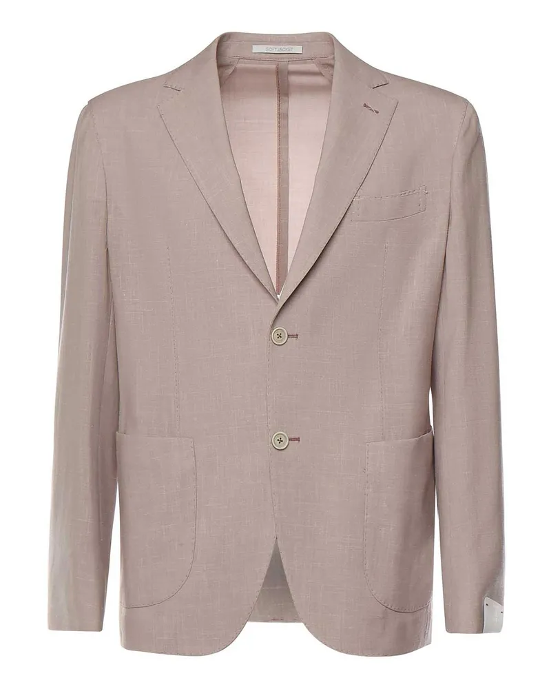 Eleventy Blazer - Nude Nude