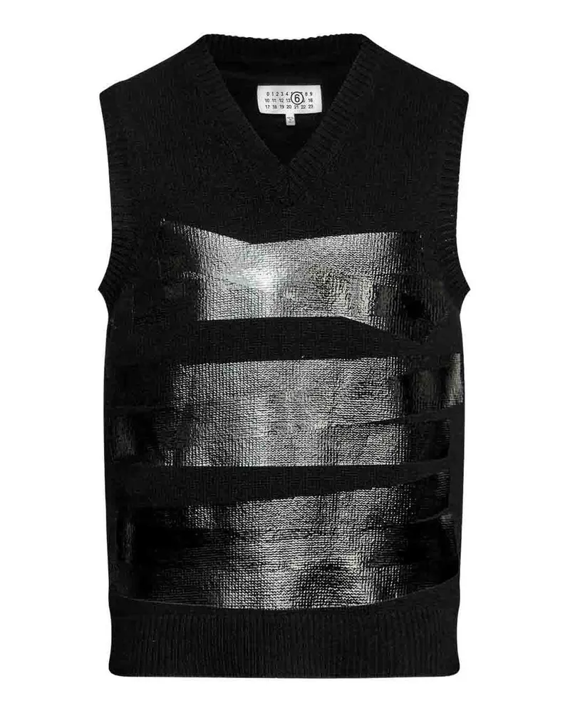 Maison Margiela Weste - Schwarz Schwarz