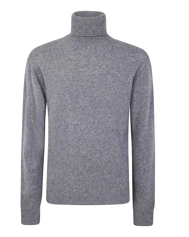 Nuur Rollkragenpullover - Grau Grau