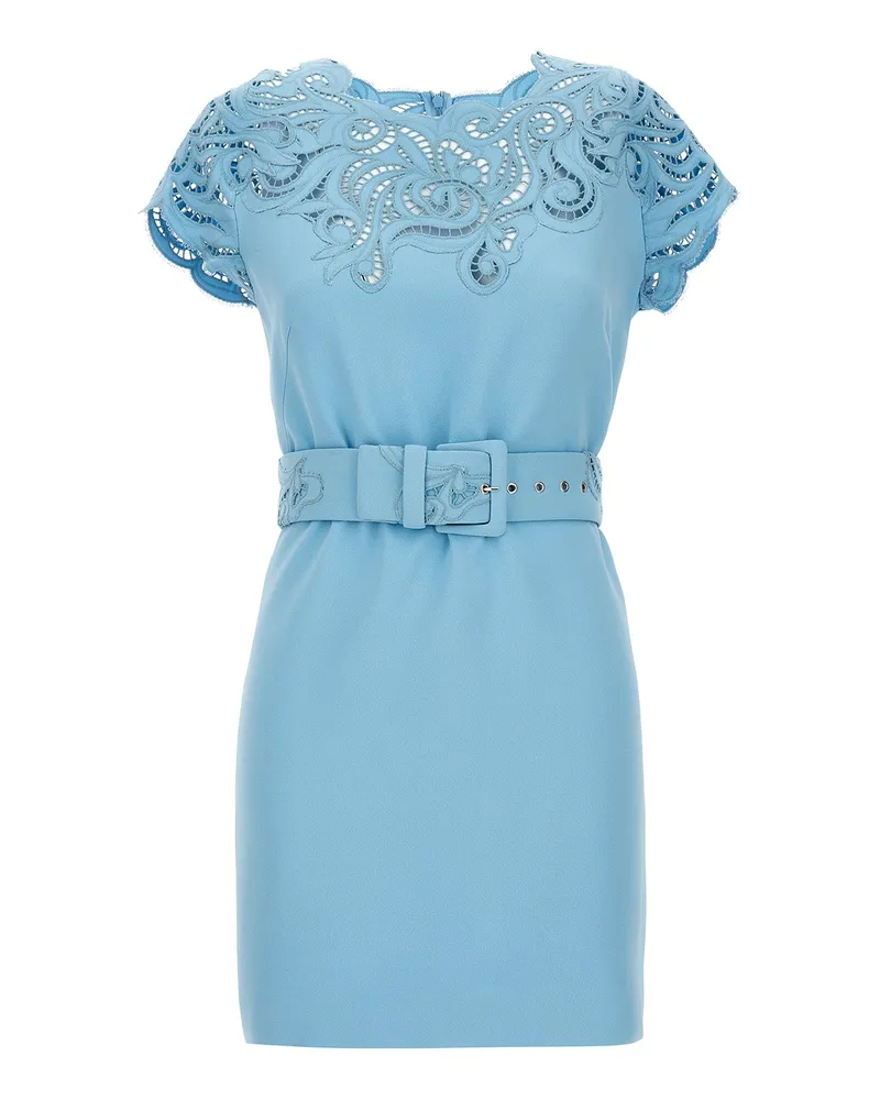 Ermanno Scervino Kurzes Kleid - Hellblau Hellblau