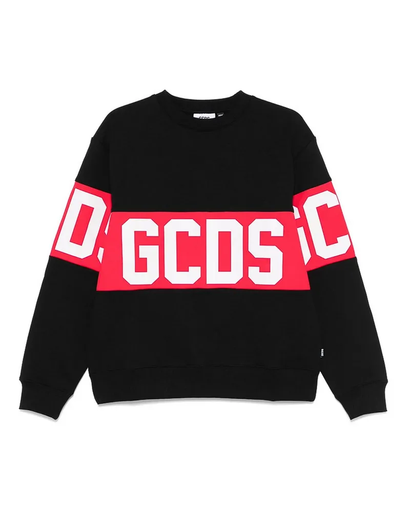 GCDS Rundhalspullover - Schwarz Schwarz