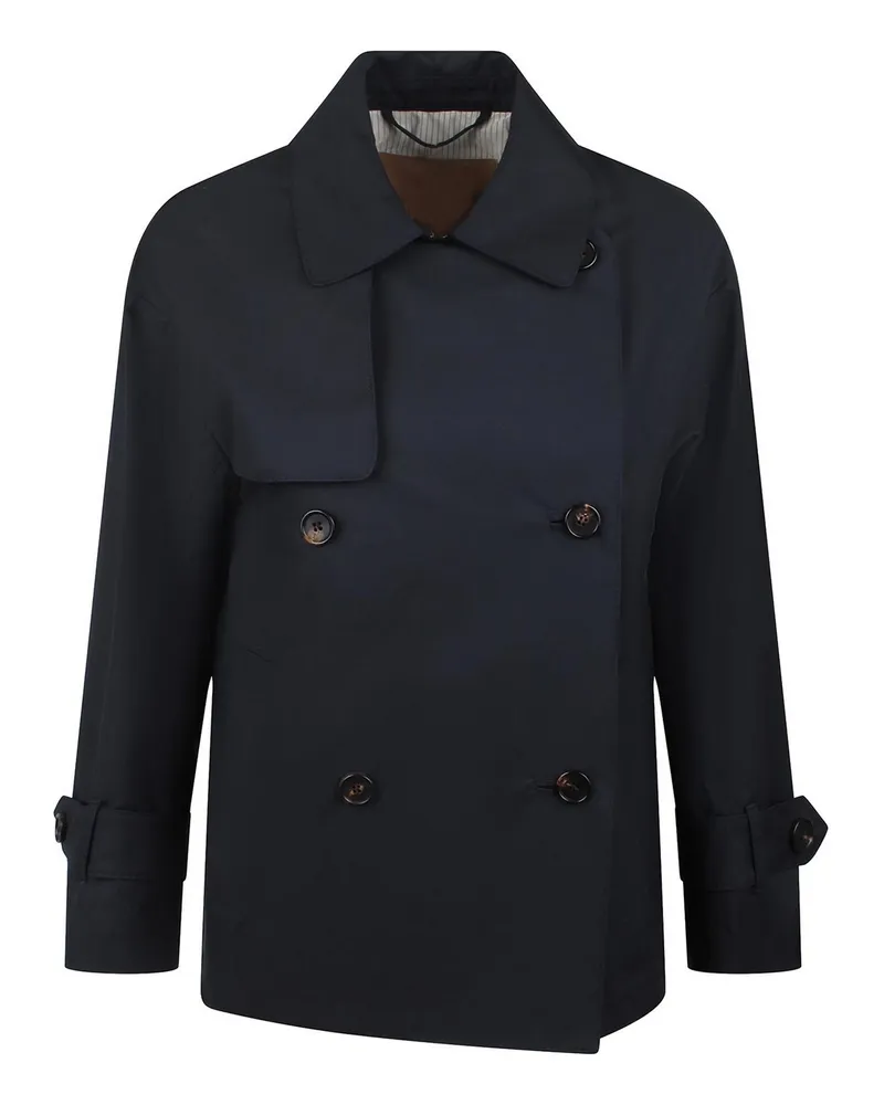 Max Mara Trenchcoat - Blau Blau