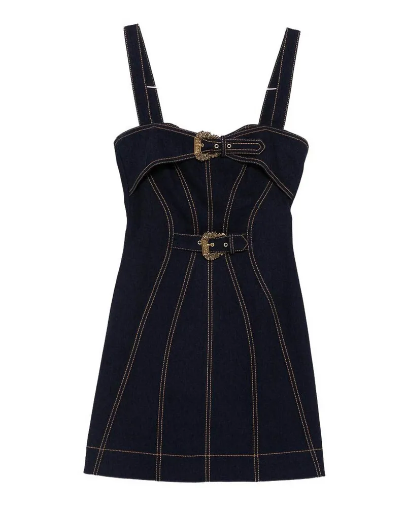 Versace Jeans Kurzes Kleid - Jeansblau Jeansblau