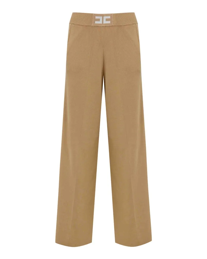 Elisabetta Franchi Casual Hose - Dunkelorange Dunkelorange