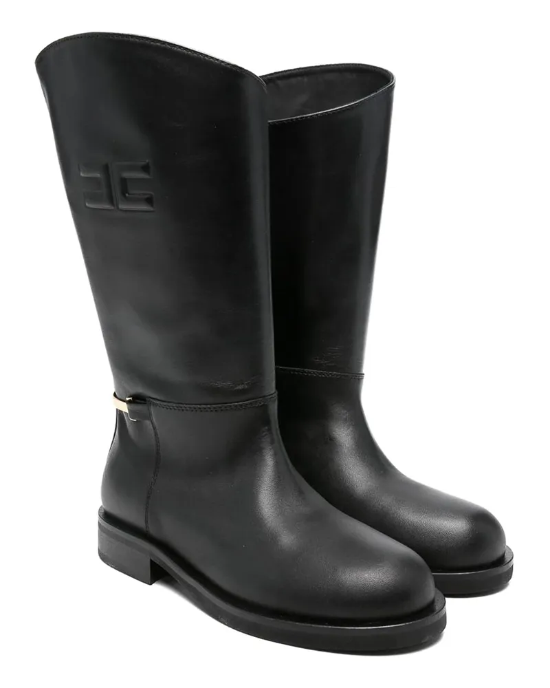 Elisabetta Franchi Stiefel - Schwarz Schwarz