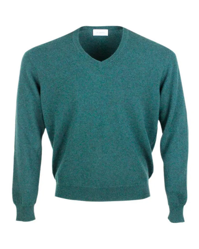 Malo Rundhalspullover - Dunkelgrün Dunkelgrün