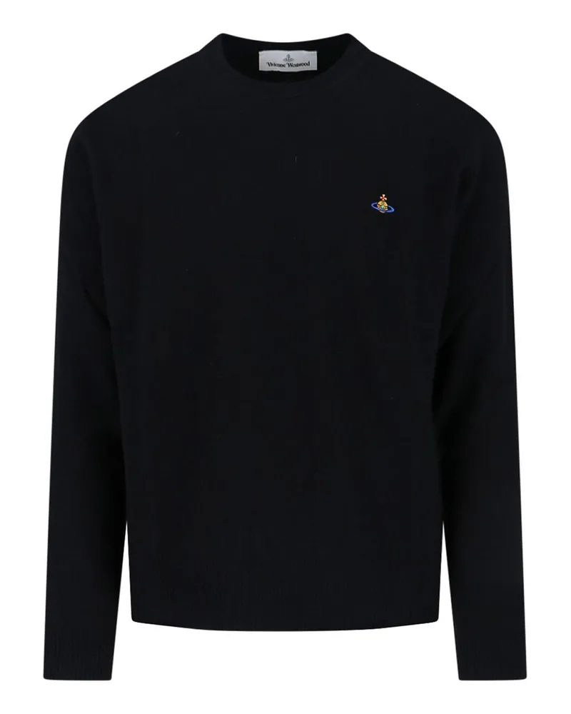 Vivienne Westwood Rundhalspullover - Schwarz Schwarz