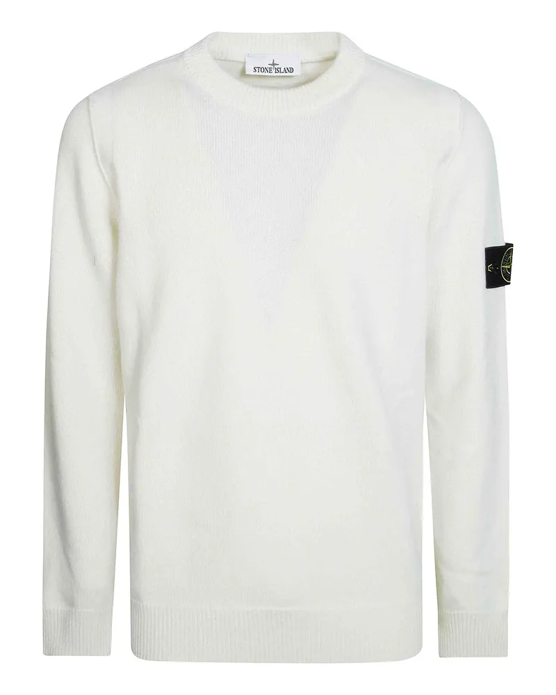 Stone Island Rundhalspullover - Beige Beige