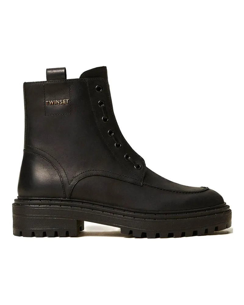 Twin-Set Stiefel - Schwarz Schwarz