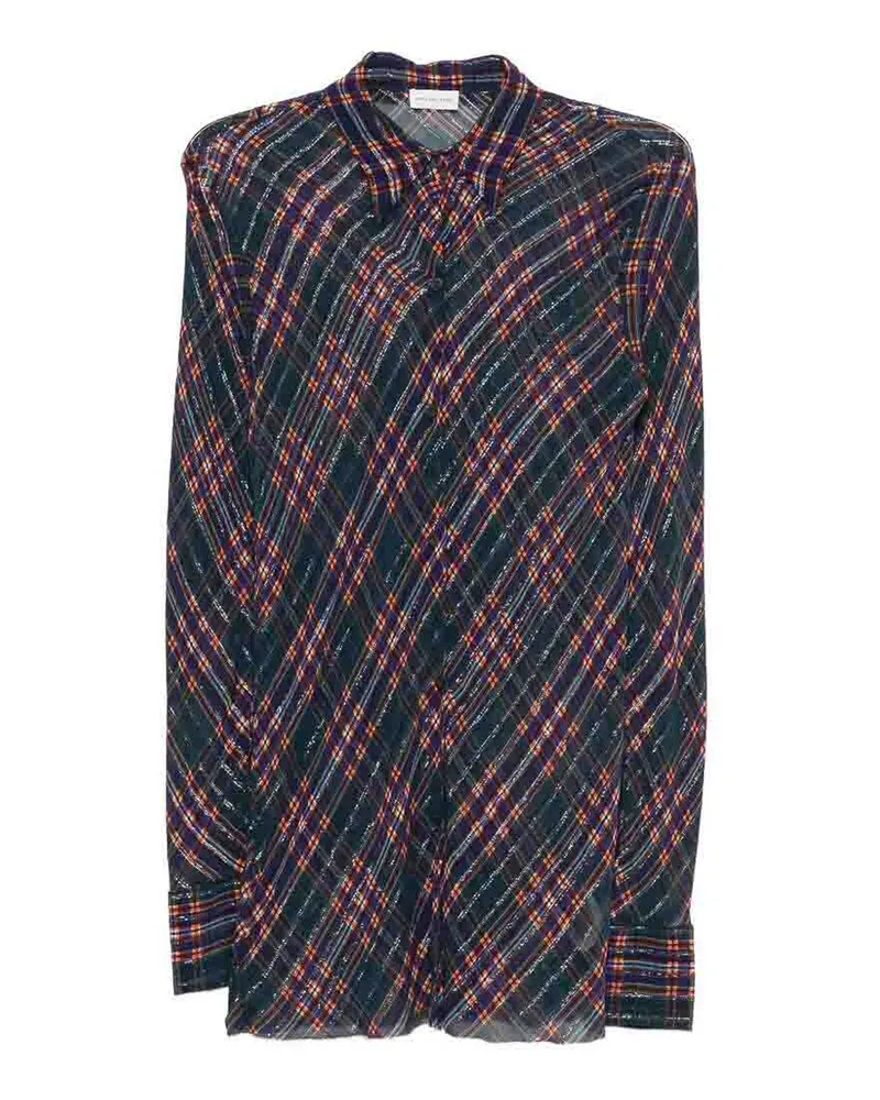 Dries van Noten Hemd - Blau Blau