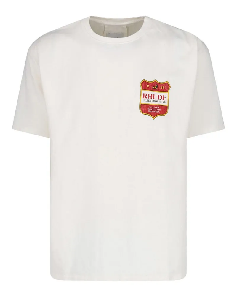 RHUDE T-Shirt - Weiß Weiß