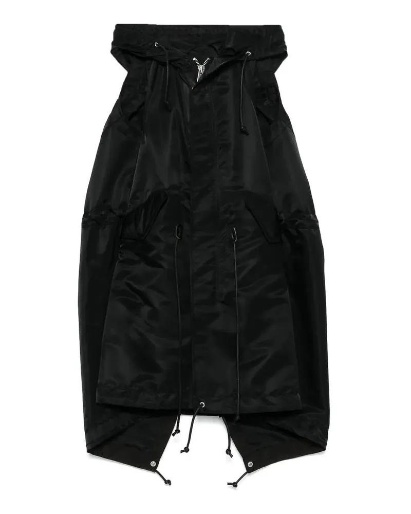 Sacai Weste - Schwarz Schwarz