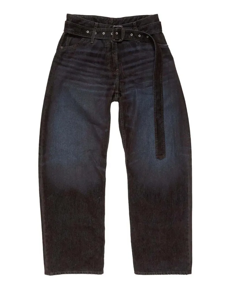 Acne Studios Straight Leg Jeans - Blau Blau