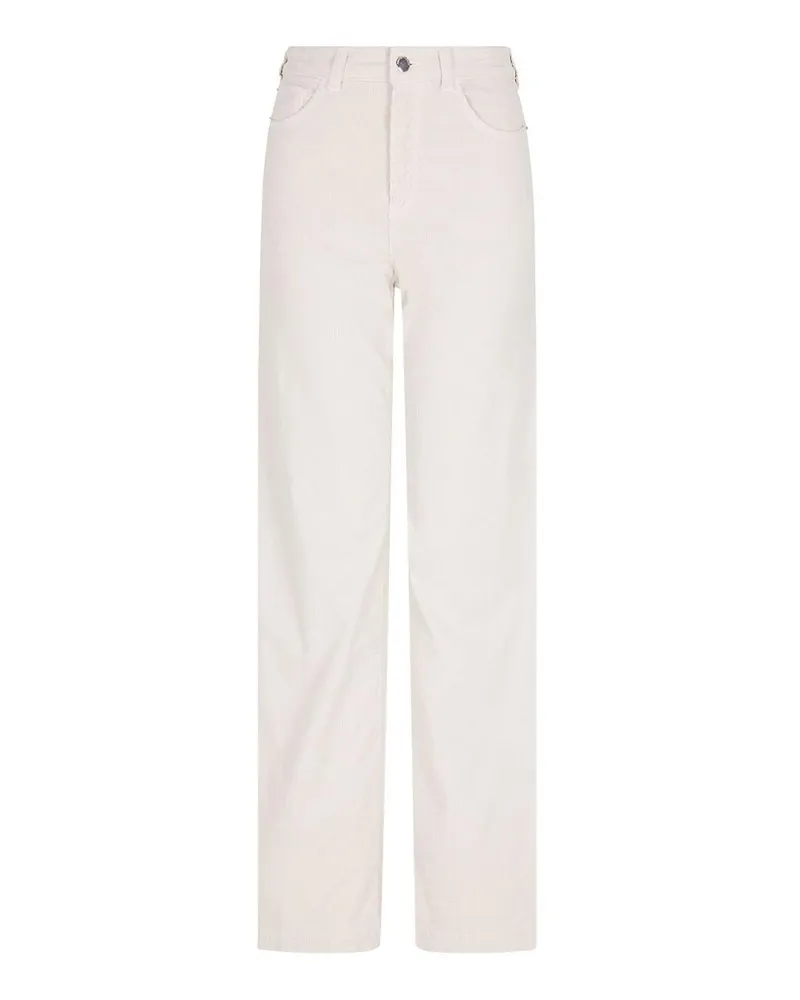 Emporio Armani Bootcut Jeans - Weiß Weiß