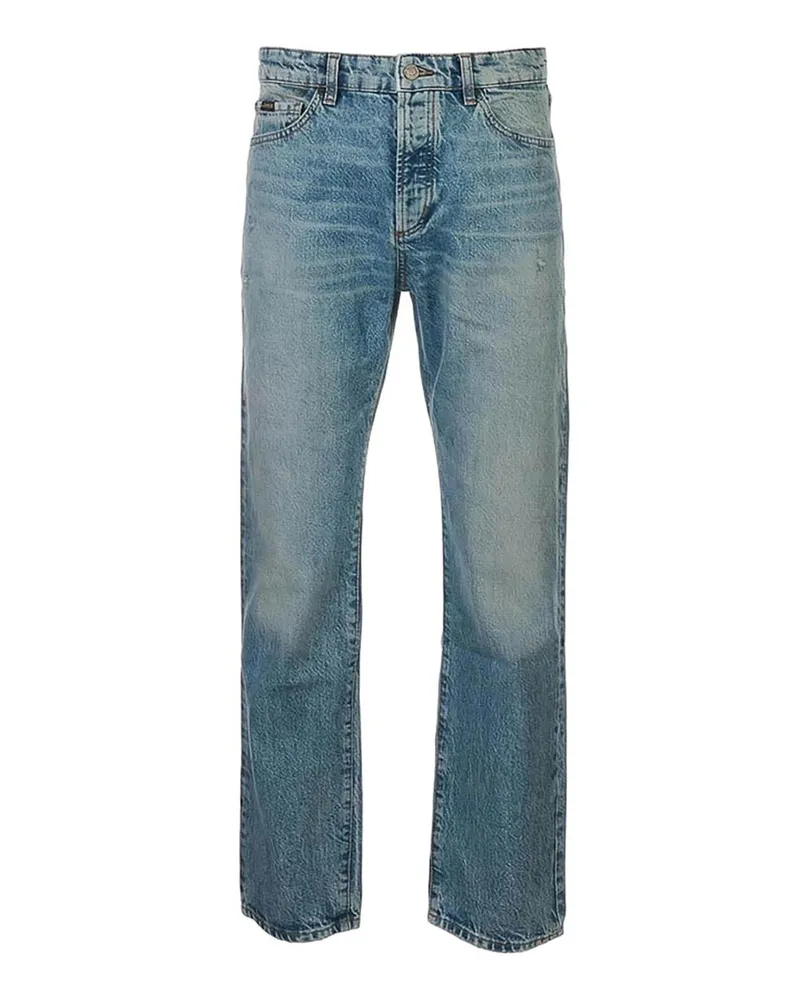 HUGO BOSS Straight Leg Jeans - Blau Blau