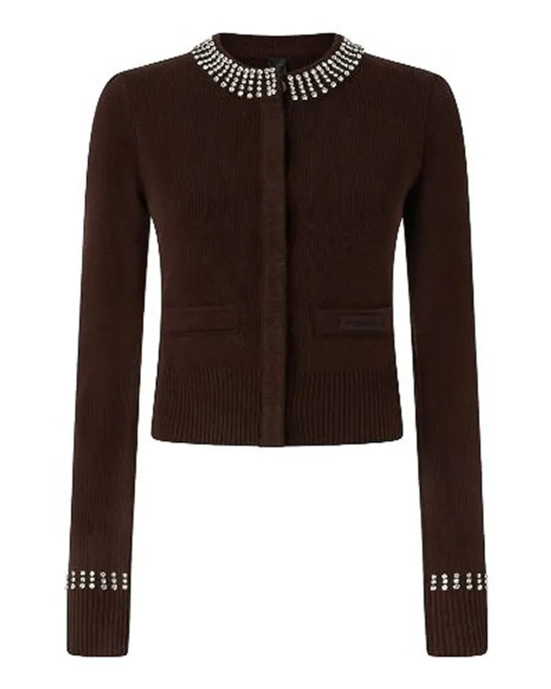Pinko U-Boot-Pullover - Braun Braun