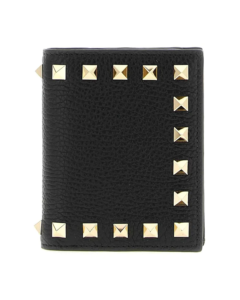 Valentino Garavani Portemonnaie - Schwarz Schwarz