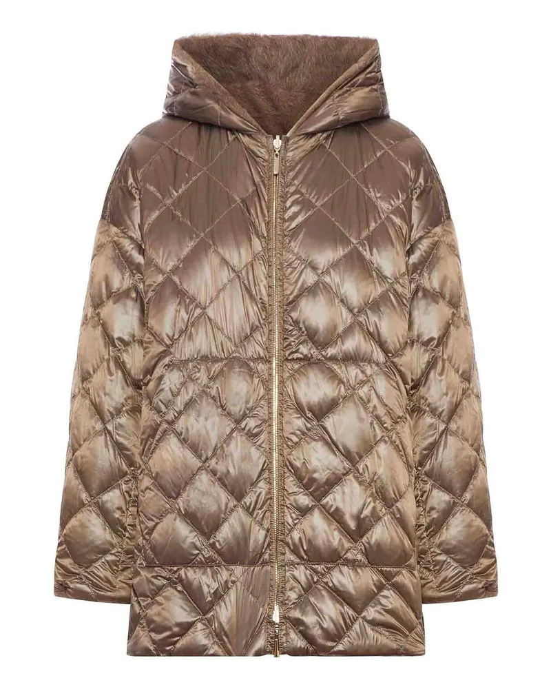 Max Mara Daunenjacke - Braun Braun