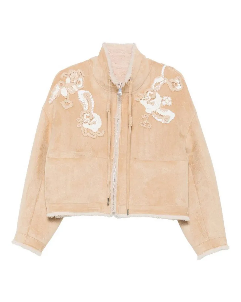 Ermanno Scervino Daunenjacke - Beige Beige