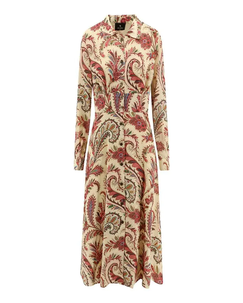 Etro Maxikleid - Beige Beige