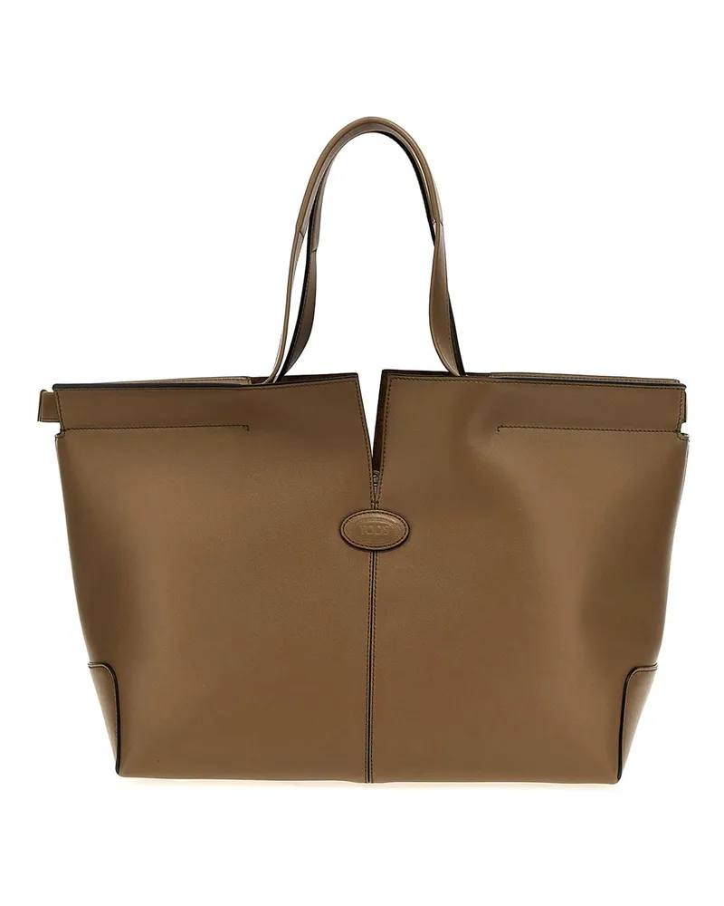 TOD'S Umhängetasche - Beige Braun