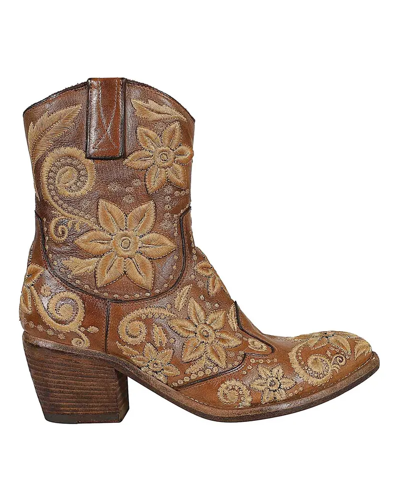 Fauzian Jeunesse Stiefeletten - Hellbraun Hellbraun