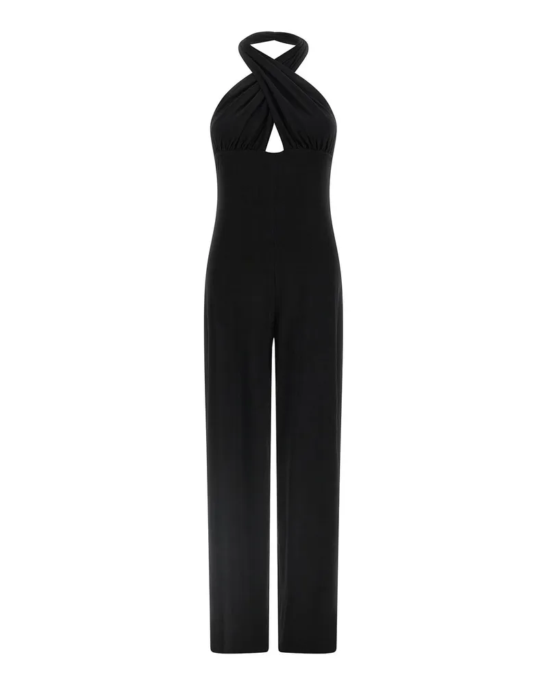 Norma Kamali Jumpsuit - Schwarz Schwarz
