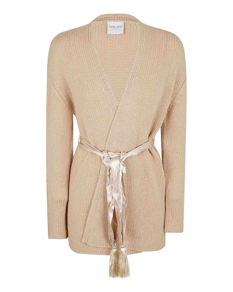 forte_forte Cardigan - Beige Beige