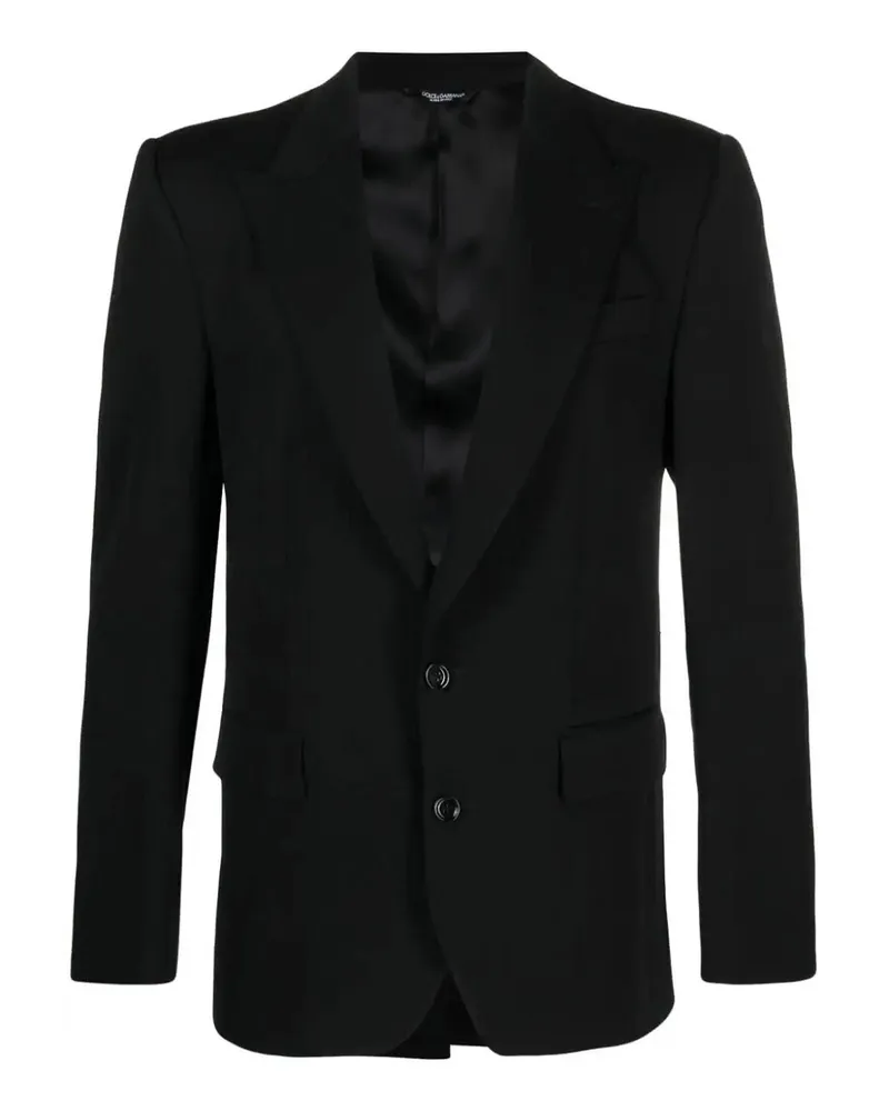 Dolce & Gabbana Blazer - Schwarz Schwarz