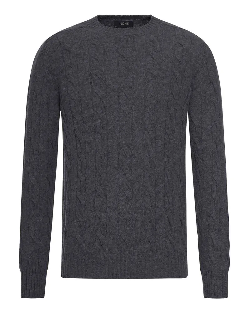 Gran Sasso Rundhalspullover - Grau Grau