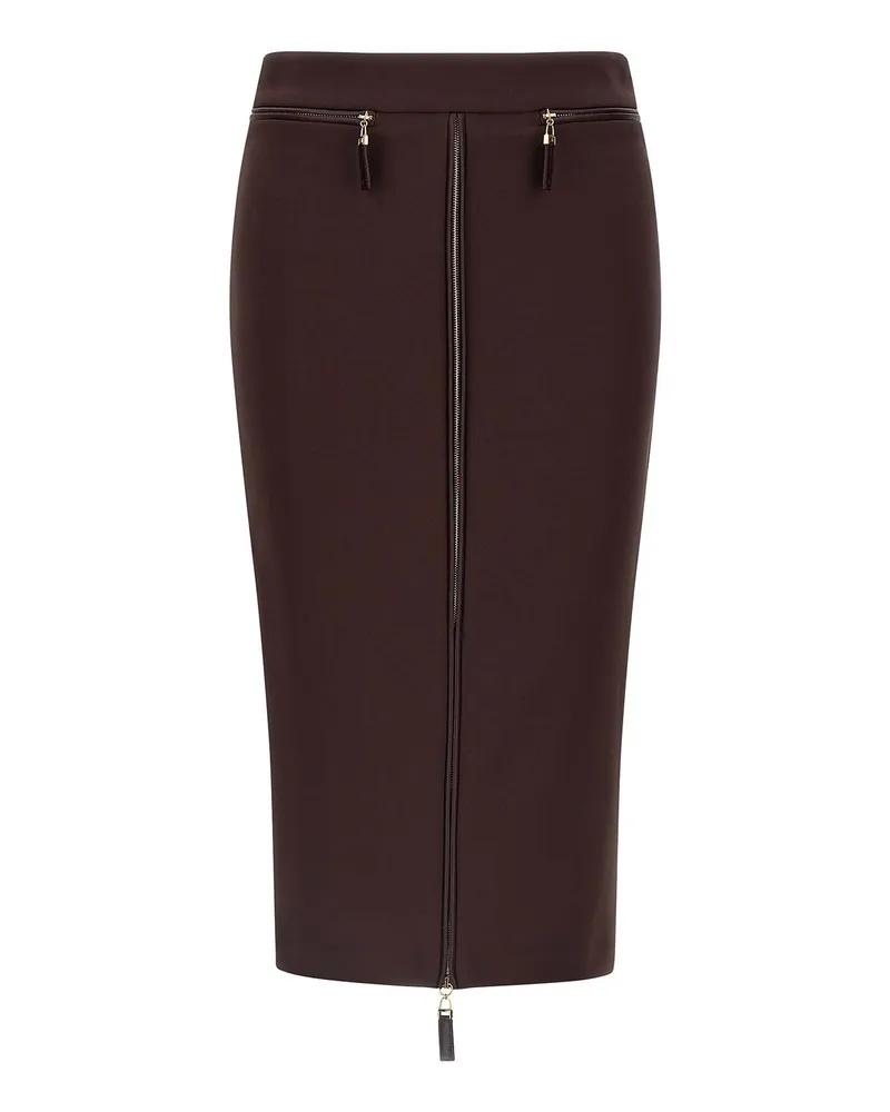 Elisabetta Franchi Midirock - Dunkelrot Dunkelrot