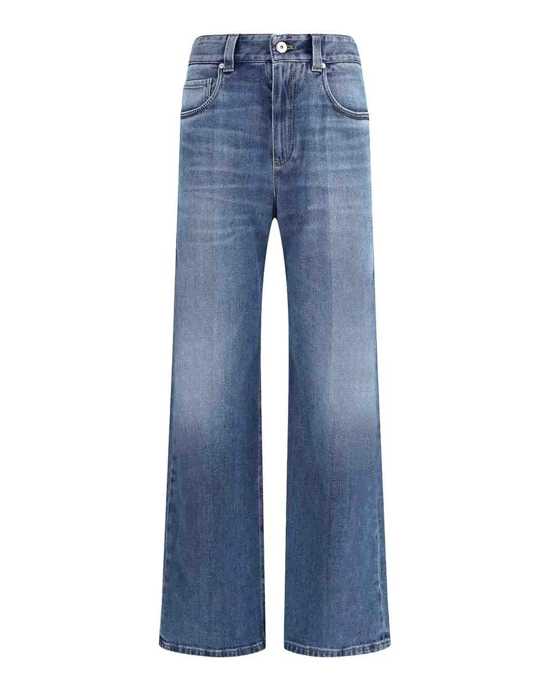 Brunello Cucinelli Straight Leg Jeans - Blau Blau