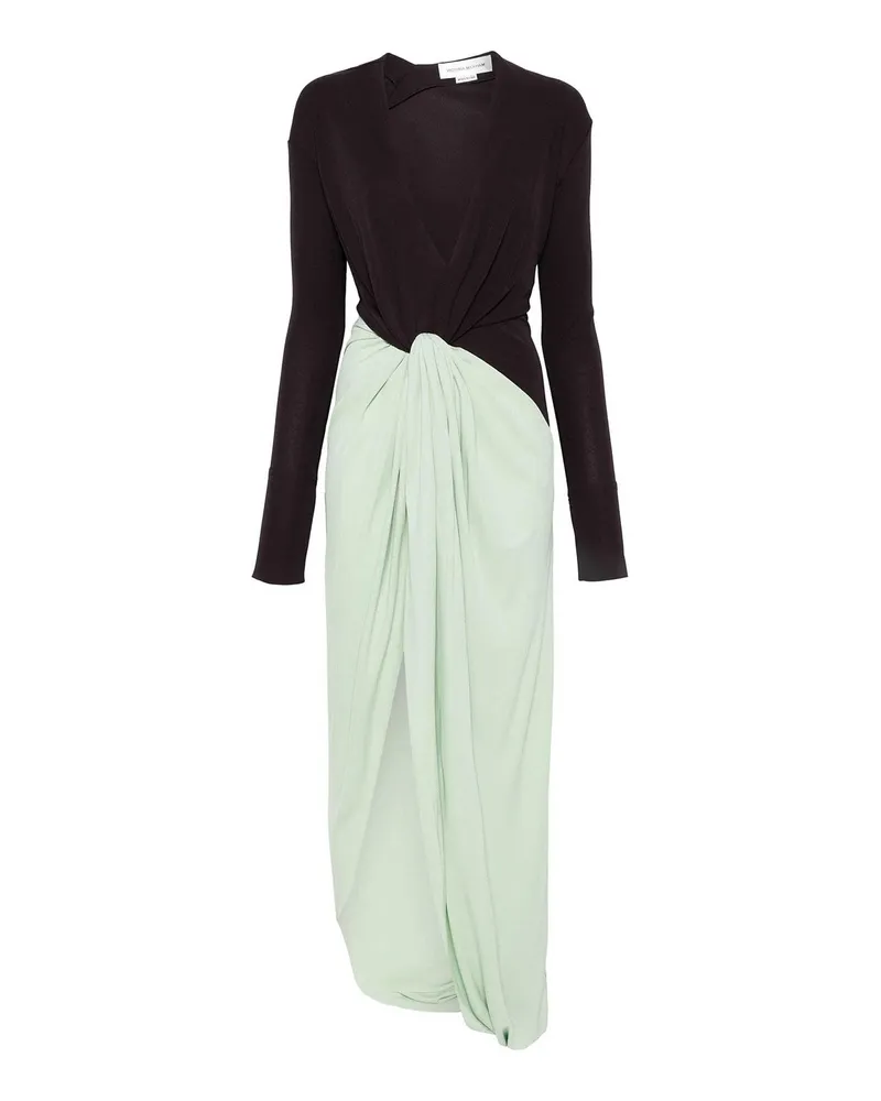 Victoria Beckham Maxikleid - Dunkelbraun Dunkelbraun
