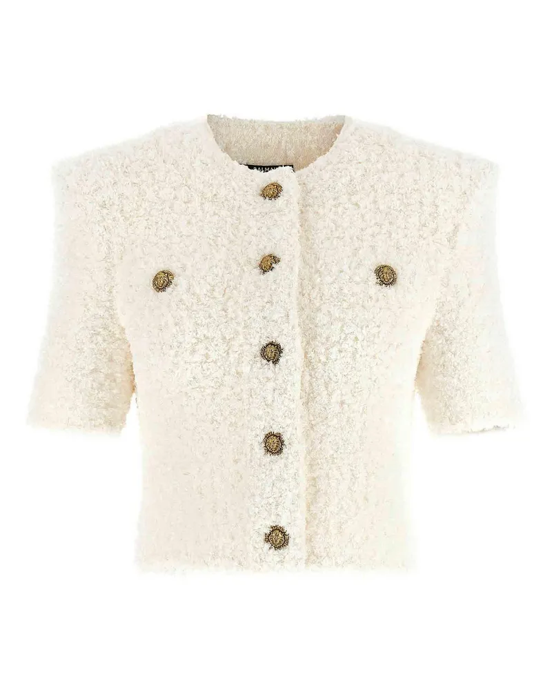 Balmain Cardigan - Weiß Weiß