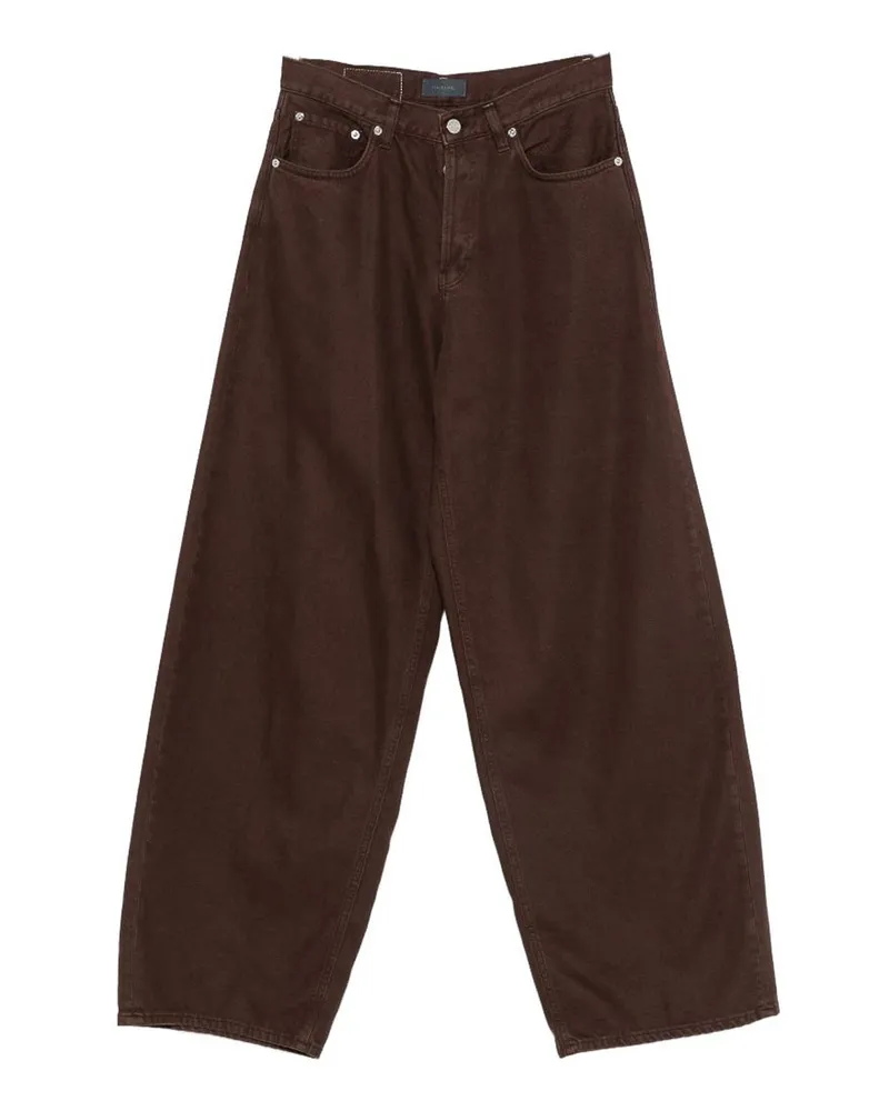 Haikure Straight Leg Jeans - Braun Braun