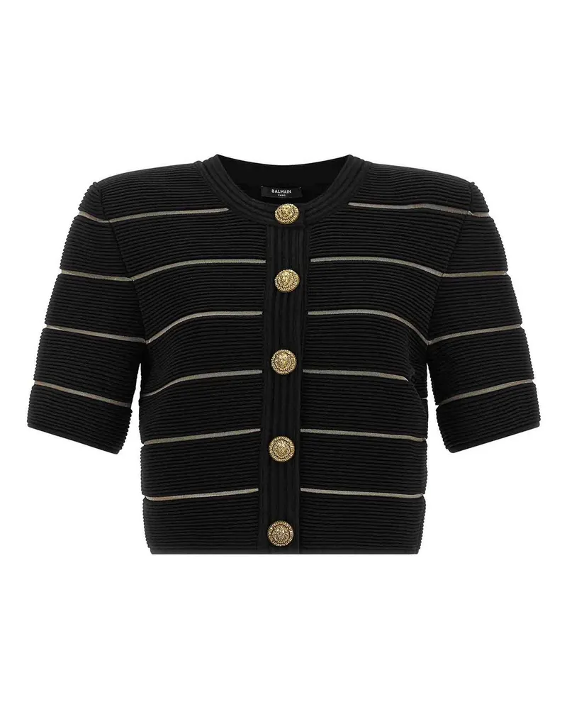 Balmain Cardigan - Schwarz Schwarz