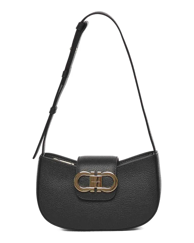 Ferragamo Umhängetasche - Schwarz Schwarz