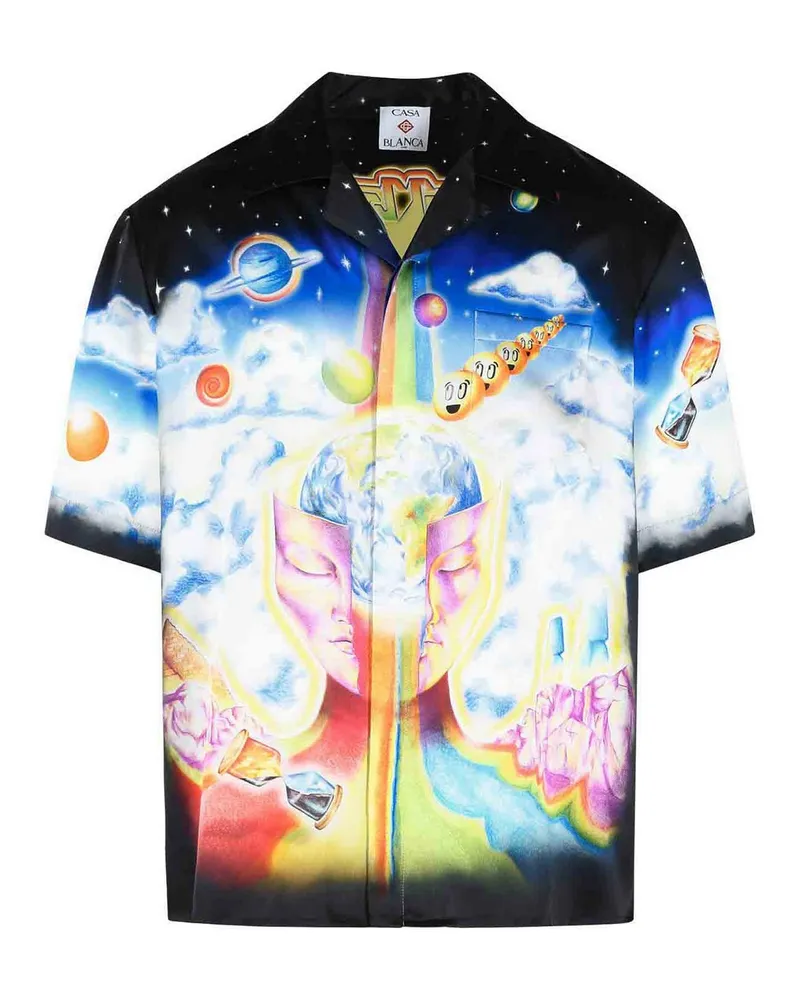 Casablanca Paris Hemd - Schwarz Schwarz