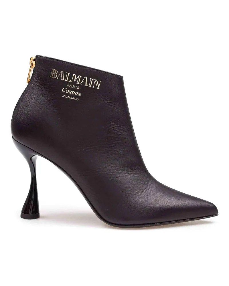 Balmain Stiefeletten - Schwarz Schwarz