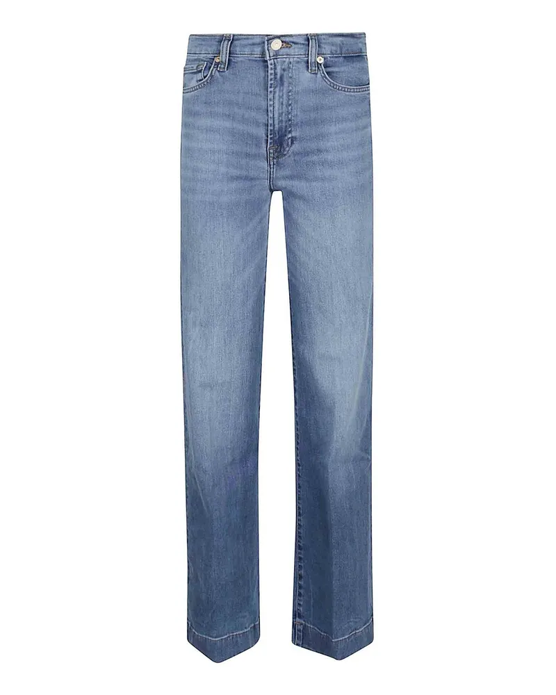 7 for all mankind Bootcut Jeans - Grün Grün